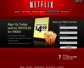 [CONCEPT] NETFLIX WEBSITE HOMEPAGE REDESIGN